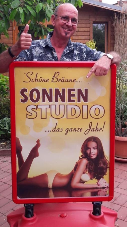 Pension & Sauna Am Lorenz Calbe Dış mekan fotoğraf