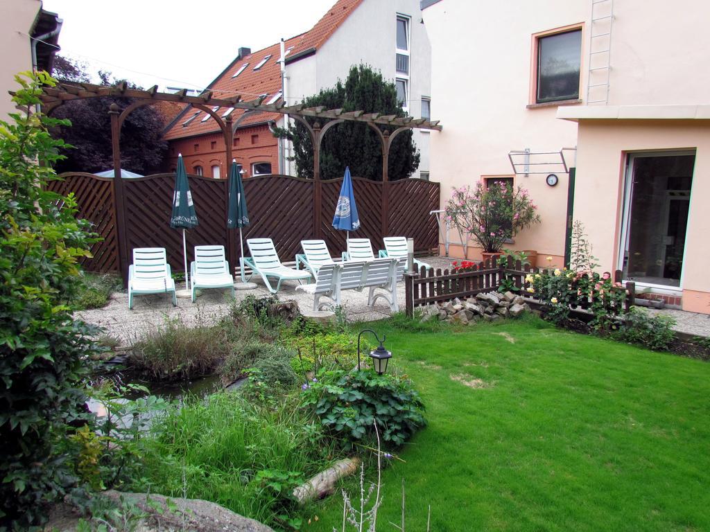 Pension & Sauna Am Lorenz Calbe Dış mekan fotoğraf